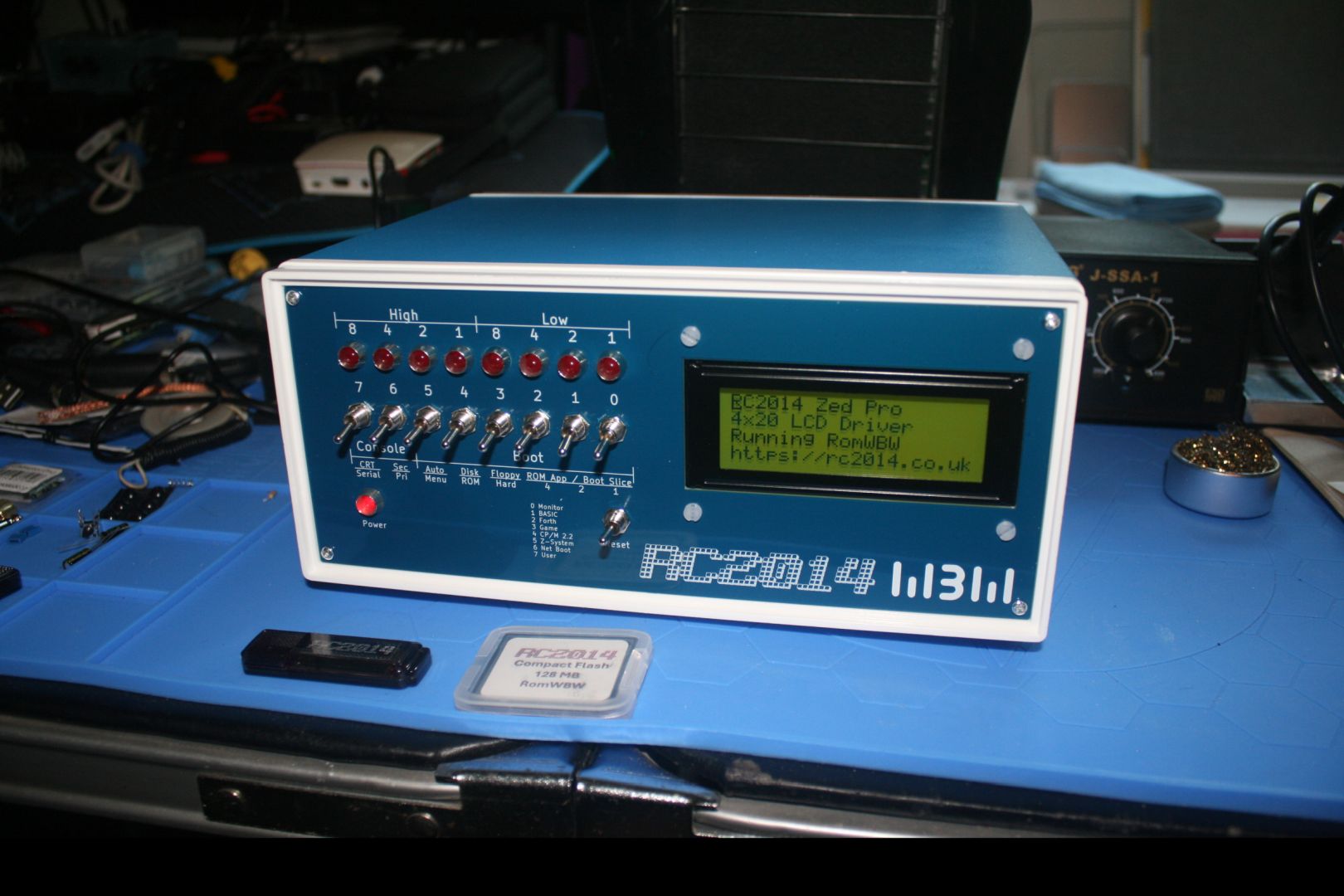 RC2014 In a BlueBox Case