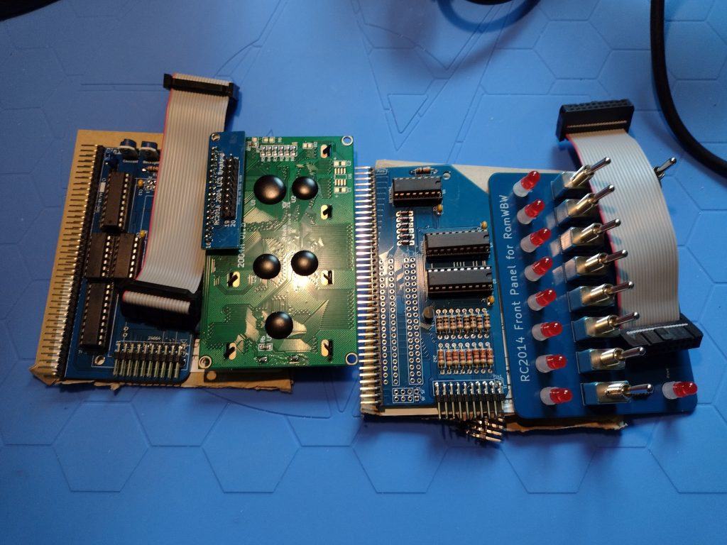 Showing "LCD Driver Module" and "Front Panel I/O" module.
